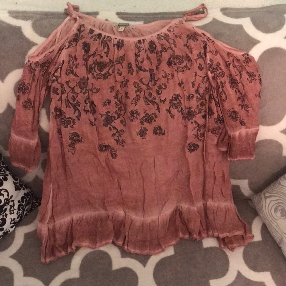 Pink off the Shoulder